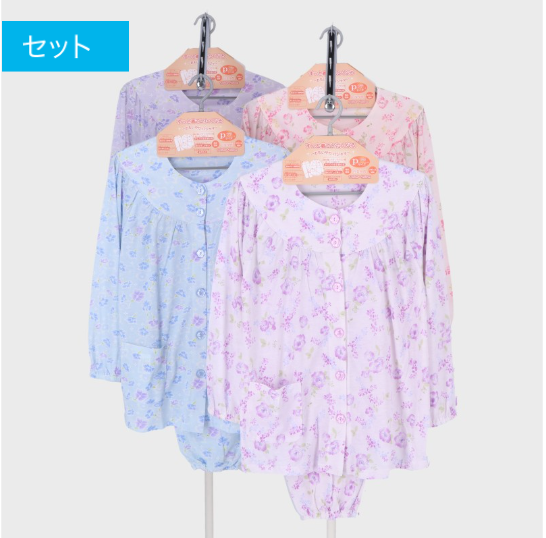 婦人天竺プチサイズパジャマ　12個入　494862