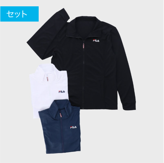 紳士ブランドFILAメッシュ無地ＪＫ　12個入　494704