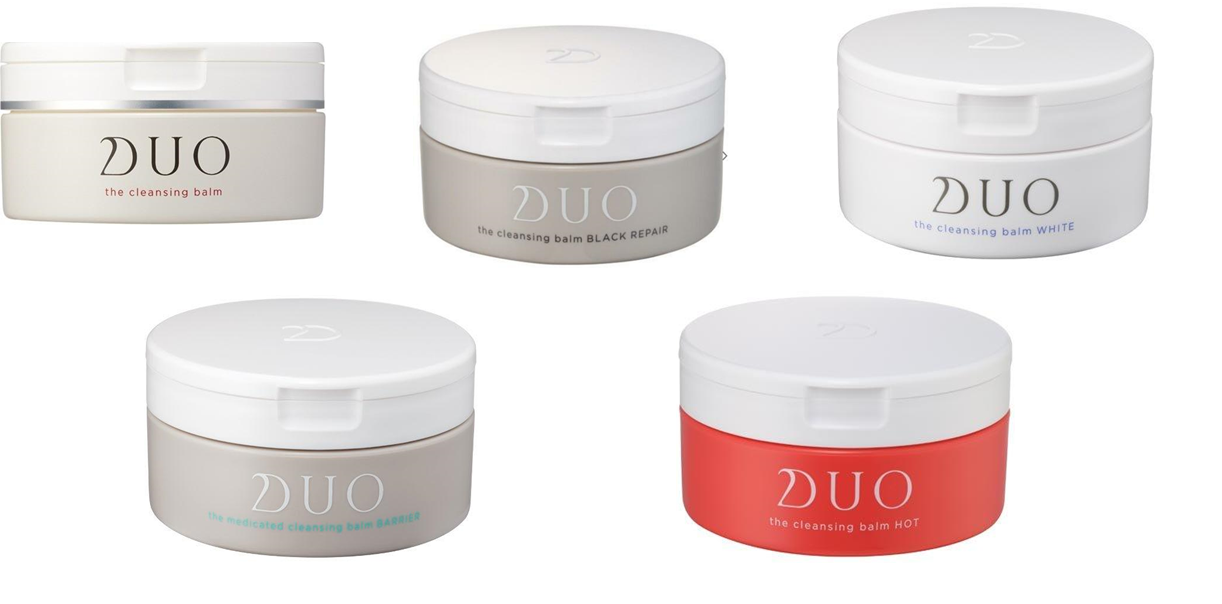 DUO デュオ ザクレンジングバーム 　5種　60個　・クレンジングバーム　4589659140474　・ブラック リペア　4589659142003　・ホワイトa 　4589659142768　・バリア （敏感肌用）　4589659140719　・ホットa　4589659144120