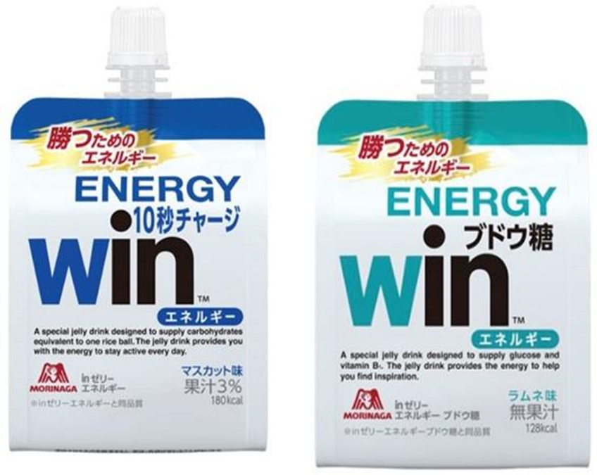 森永製菓　ｉｎゼリー エネルギー＜Win＞・ｉｎゼリー エネルギーブドウ糖＜Win＞　2種アソート　216個セット　4902888734564・4902888734571