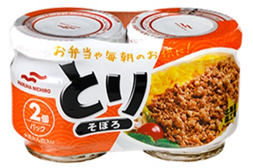 マルハニチロ	とりそぼろ　２瓶セット　240個　4901901005315