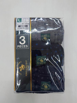 【サンタバーバラ】1780円上代紳士3pニットトランクス　30個　1003486461