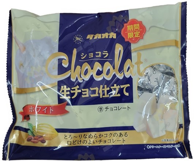 高岡食品工業	ショコラ生チョコ仕立て 北海道ミルク　144個　4975162904618