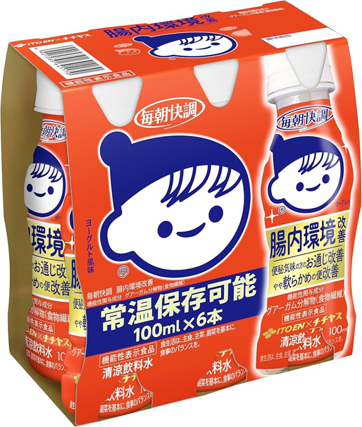 伊藤園	毎朝快調ヨーグルト（100ml×6本）　300個　4901085641170