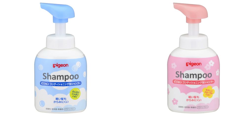 ピジョン　1才半からのコンディショニング 泡シャンプー 　ふんわりシャボンの香り 350ml・やさしいフローラルの香り 350ml　2種アソート　200個セット　4902508083119　4902508083133
