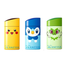 アネッサ　ポケモンコラボ限定パッケージ　パーフェクトUV スキンケアミルク NA  (ピカチュウ) 　120個　4909978209155　/　パーフェクトUV スキンケアミルク NA  (ポッチャマ)  　120個　4909978209186 　/　パーフェクトUV スキンケアミルク NA(ニャオハ)　120個　4909978209162