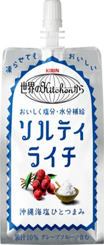 キリン　キリン 世界のKitchenから ソルティライチ パウチ　300個　4909411084752