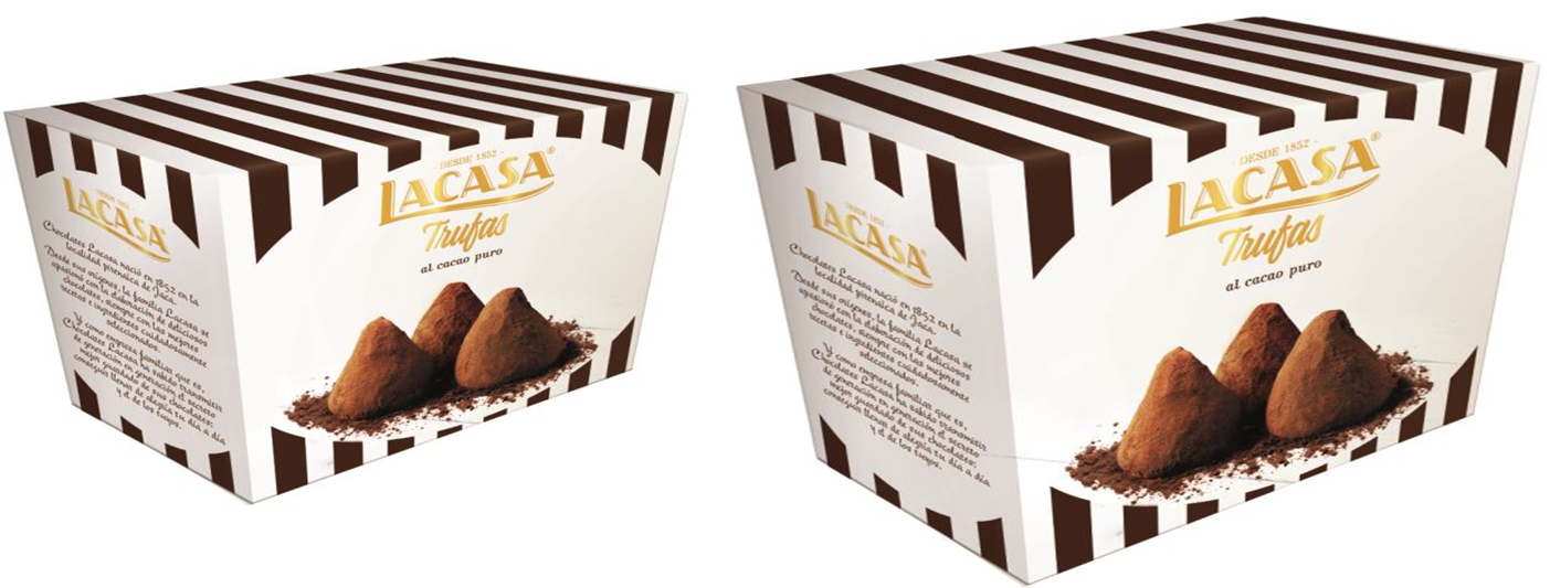 朝日　LACASA（ラカサ） トリュフ　チョコレート（カカオ）100g　120個　8410740050623・LACASA（ラカサ） トリュフ　チョコレート（カカオ）200g　100個　8410740050616