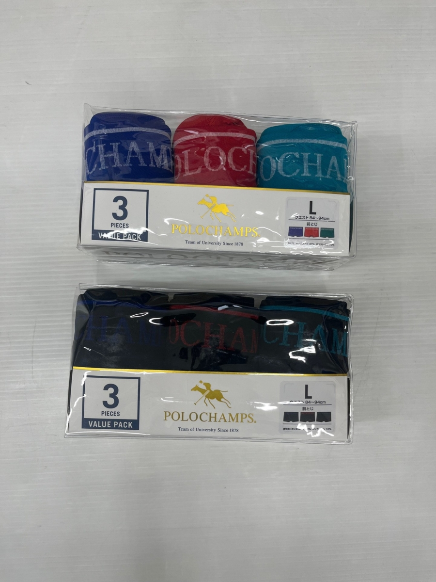 【POLOCHAMPS】紳士3p 成型ボクサー　20個入　1003368691
