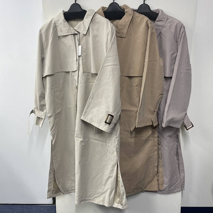 レディス　N/Tピーチステンカラーコート　12個入　1003374971