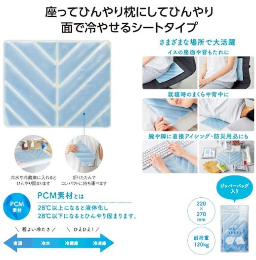 PCM素材　ひんやりアイスシート　50個入り　 4526858064859