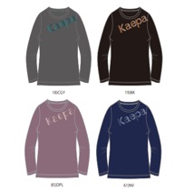 【Kaepa】 レディース　クルーネックロングTシャツ   マイクロWメッシュ　全4色アソート　20枚入り      KL693132