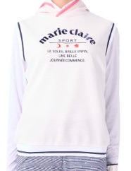 【 marie claire】マリ クレール　レディース　ストレッチ ワッフルベスト　20枚入り 713507