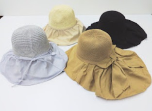 UVカットつば広ハット　12個入り 1003351491