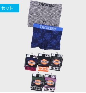 紳士　「ＤＩＣＫＩＥＳ」　ディッキーズボクサー（成型）　30枚入り 494154