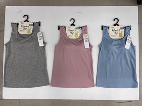 婦人　綿レーヨンブラトップ　タンク/フレンチ　40枚入り 1003215931・1003215941