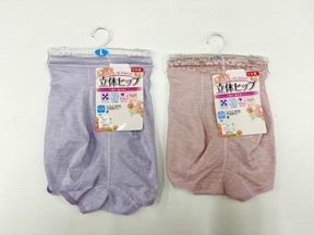 婦人　【国産】綿混立体ヒップ１Pショーツ　20個入り 1003386461