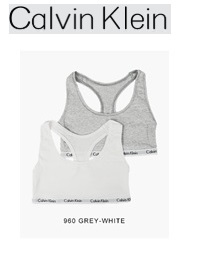【Calvin klein】カルバンクライン　レディース　 Carousel Bralette - 2 Pack 　ブラレットスポーツブラ　2枚セット　　2サイズアソート　2個入り QP11140-960