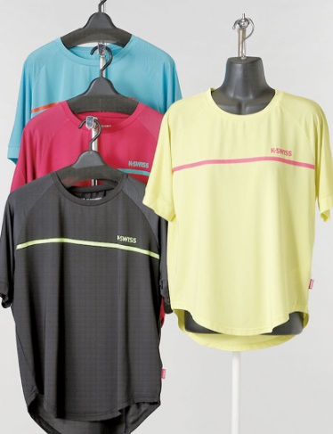 【K・SWISS】婦人　Tシャツ　12枚入り 1003174371