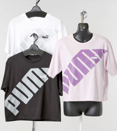 【PUMA】クロップド半袖T　12枚入り 1003156551