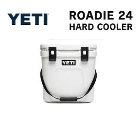 【YETI】イエティ　ROADIE 24 HARD COOLER Rescue Red  クーラーボックス ローディー24　1個から購入可能！ YRDE24