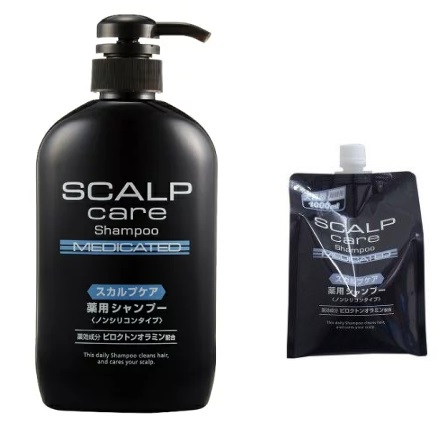 メンズ　スカルプケア 　薬用シャンプー/詰替え用　600ｍｌ　1000ｍｌ　　10個～16個入り 4513574013360・4582400830075