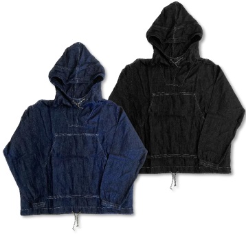 メンズ　Denim safari parker　デニムパーカー　1枚から購入可能！ SR-0036