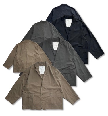 メンズ　Nylon ripstop　 Loosefit 2B jacket　ナイロンジャケット　　1枚から購入可能！ SR-0059