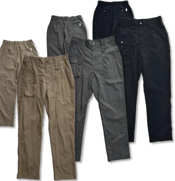 メンズ　Nylon ripstop　 Utility pants　ナイロンパンツ　1枚から購入可能！ SR-0062