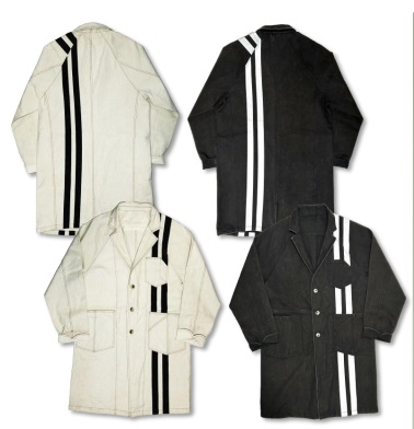 メンズ　Doubleline long coat 　ロングコート　1枚から購入可能！ SR-5003