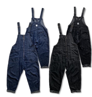 メンズ　Denim armer overalls　デニムオーバーオール　1枚から購入可能！ SR-0044