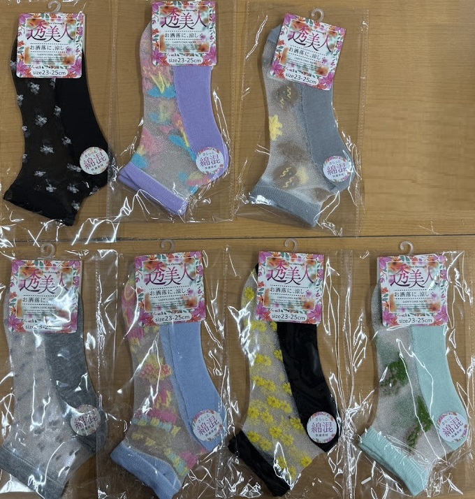 婦人　シースルーショート丈　1P　袋入り　100個入り 1003413471