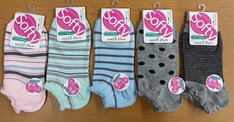 婦人　綿混スニーカーソックス　1P　100個入り 1003413511