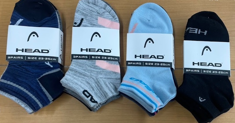 紳士　HEADスニーカーソックス　3P　40個入り 1003338361