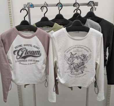 レディース　テレコデザインTシャツ　2型　12枚入り 1003329201