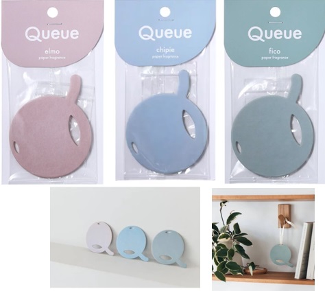 Queue ペーパーフレグランス　エルモ/シピ/フィコ　120個入り 4904872006312・4904872006329・4904872006336