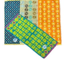 320匁レトロデザインフェイスタオル　96枚入り 1003368471