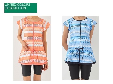 【BENETTON 】ベネトン　レディース　水着　2点セット　全2色アソート　8枚入り 310028