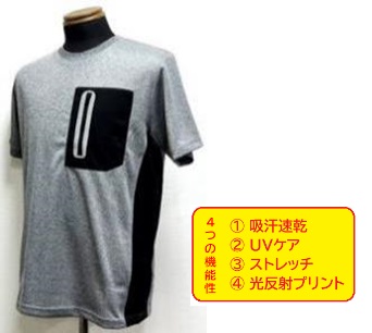 Crazy　Boy　メンズ　ダブルメッシュポケ付Ｔシャツ　全3色アソート　16枚入り～24枚入り CB5451・CB5451K