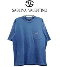 SAVLINA VALENTINO　メンズ　ワイドポケ付き無地長袖Tシャツ　全4色アソート　20枚入り～24枚入り SV5840・SV5840K