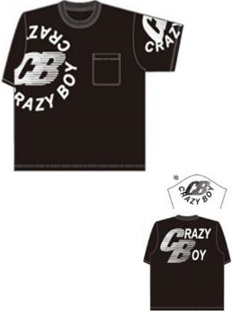Crazy　Boy　メンズ　ロゴプリント　長袖Tシャツ　ビッグロゴ　全4色アソート　20枚入り～24枚入り CB5903・CB5903K