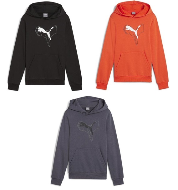 【PUMA】プーマ　キッズ　裏毛　パーカー　全3色アソート　21枚入り 684038