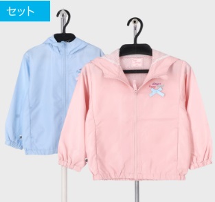 女児　小寸　裏メッシュジャケット　6枚入り 494682
