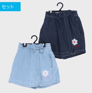 女児　小寸　ラップキュロット　6枚入り 494688