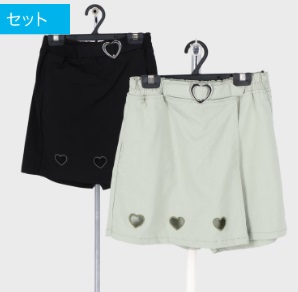 女児　合寸　ラップキュロット　6枚入り 494690
