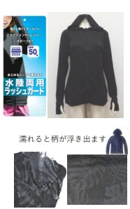 婦人　ラッシュパーカー/ウエットアート　20枚入り 1002702551