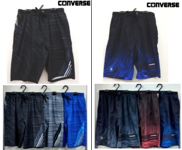 紳士　CONVERSE　サーフパンツ　アシメ/グラデ　9枚入り 1003297161・1003297171