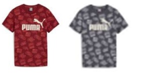 【PUMA】プーマ　キッズ　 ESS+ MID 90S AOP　Tシャツ　全2色アソート　6枚入り 684031　セットNo.2502KIDS-TR6