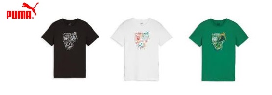 【PUMA】プーマ　キッズ　 GRAPHICS イヤー オブ スポーツ Tシャツ　全3色アソート　11枚入り 681333　セットNo.2405KIDS-TR2