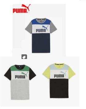【PUMA】プーマ　キッズ　 ESS BLOCK　Tシャツ　全2色アソート　12枚入り 681339　セットNo.2502KIDS-NR11
